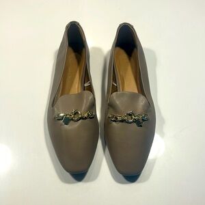 H&M Women’s Beige Loafers, size 9.5